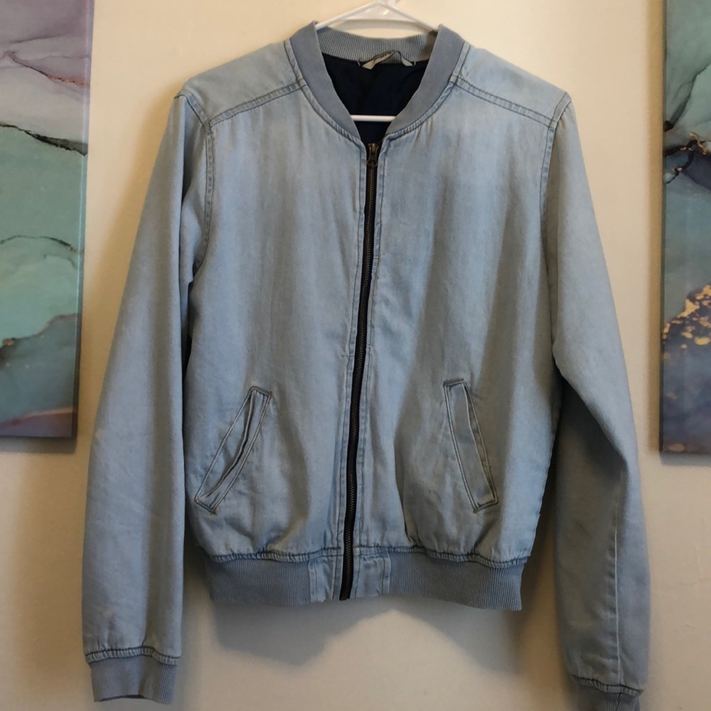 Highway Jeans Denim Zip Up Jacket